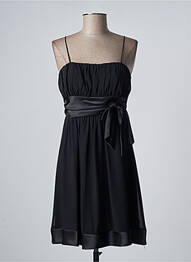 Rochie midi croială fluidă fără mâneci negru FASHION NEW YORK femme