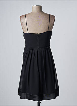 Rochie midi croială fluidă fără mâneci negru FASHION NEW YORK femeie