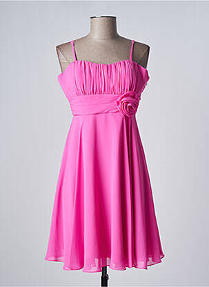 Rochie midi violet FASHION NEW YORK femeie