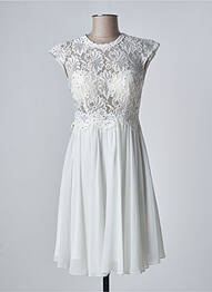 Rochie midi fără mâneci fără mâneci alb FASHION NEW YORK femeie
