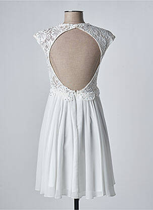 Rochie midi fără mâneci fără mâneci alb FASHION NEW YORK femeie