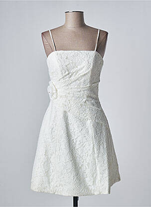 Rochie midi bej NANA COUTURE femeie