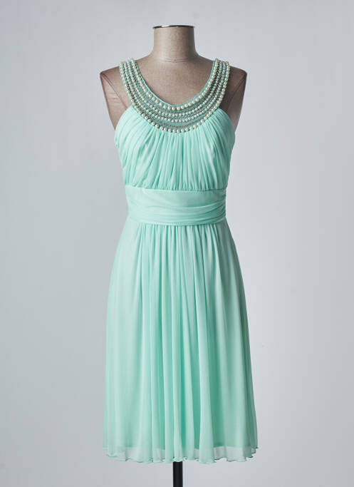 Rochie midi verde FASHION NEW YORK femeie