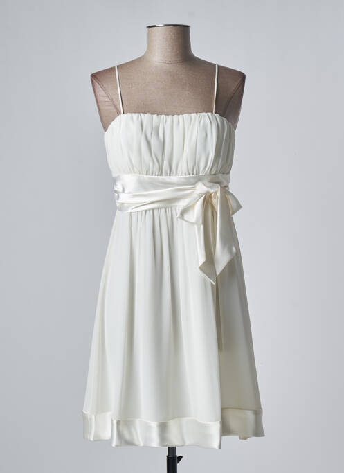 Rochie midi bej FASHION NEW YORK femeie