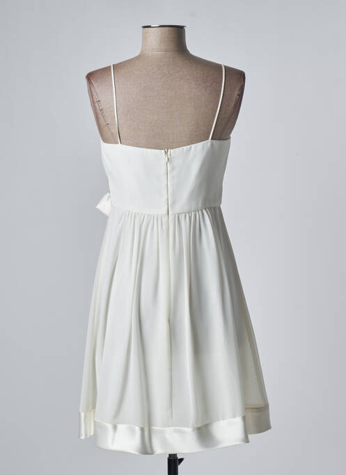 Rochie midi bej FASHION NEW YORK femeie