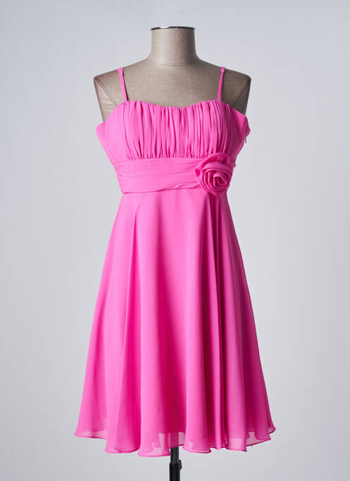 Rochie midi închidere cu fermoar la spate fără mâneci violet FASHION NEW YORK femme