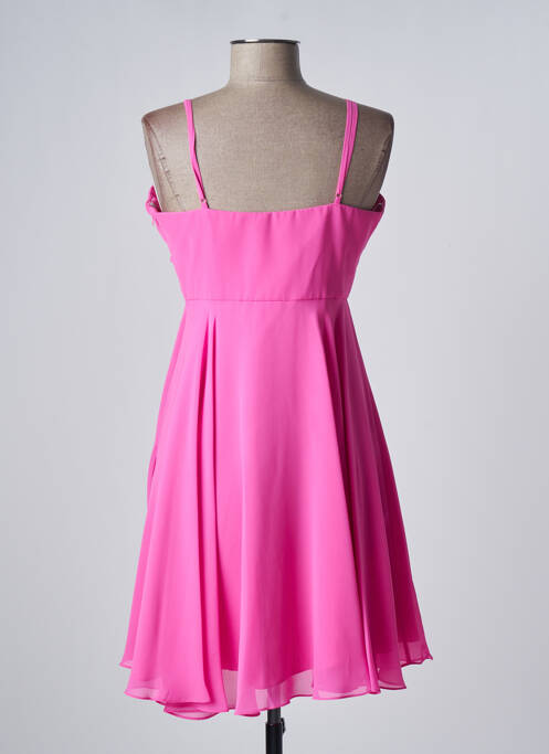 Rochie midi închidere cu fermoar la spate fără mâneci violet FASHION NEW YORK femme