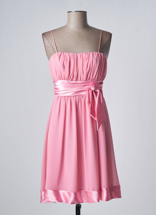 Rochie midi roz FASHION NEW YORK femeie