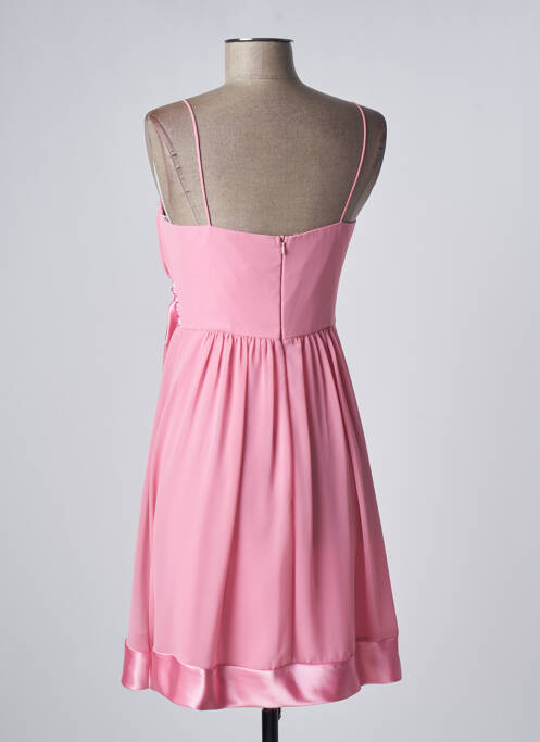 Rochie midi roz FASHION NEW YORK femeie