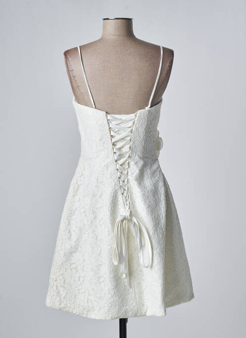 Rochie midi bej NANA COUTURE femeie