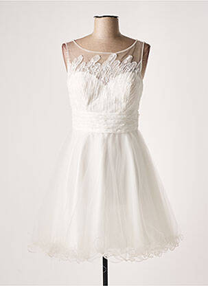 Rochie midi alb FASHION NEW YORK femeie