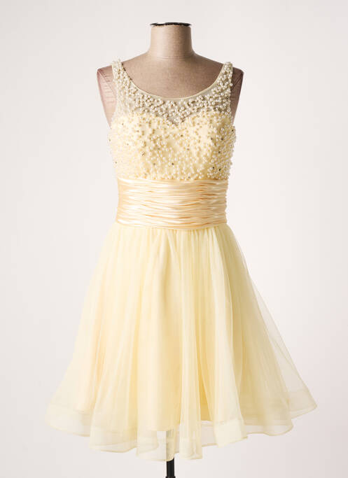 Rochie midi galben CORIZZI femeie