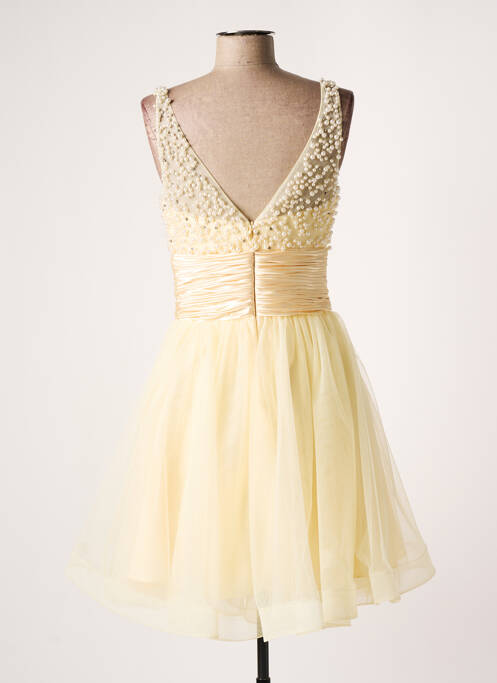 Rochie midi galben CORIZZI femeie