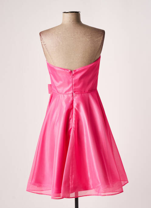 Rochie midi roz FASHION NEW YORK femeie