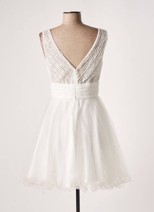 Rochie midi alb FASHION NEW YORK femeie