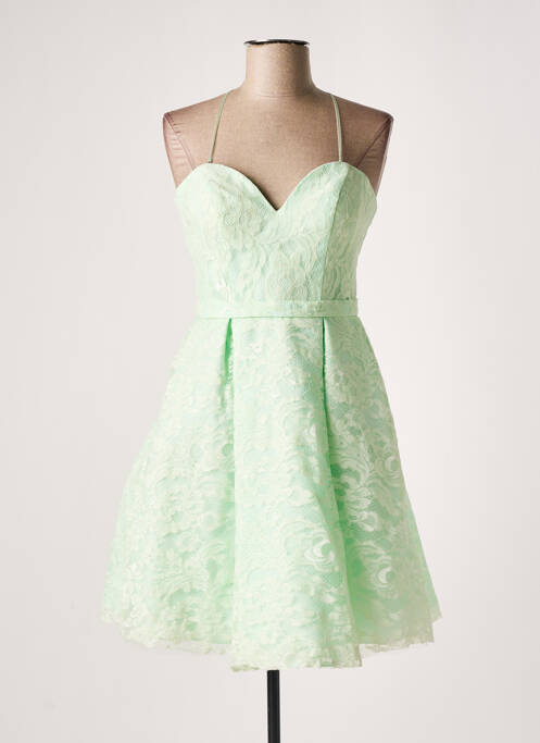 Rochie midi verde FASHION NEW YORK femeie