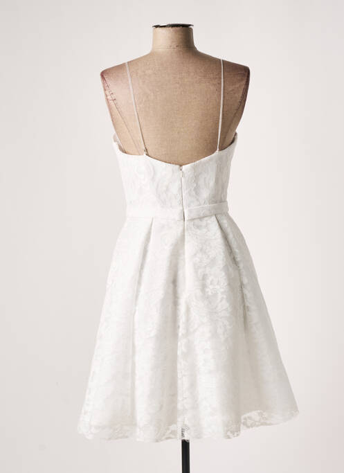 Rochie midi alb FASHION NEW YORK femeie