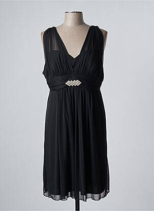 Rochie midi negru FASHION NEW YORK femeie