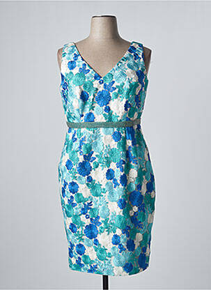 Rochie midi albastru SONIA PENA femeie