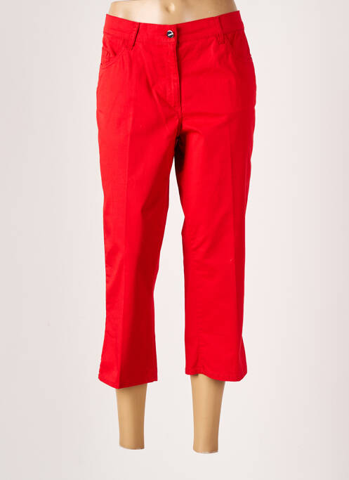 Pantalon trei sferturi roșu VIRGINIA BLU' femeie