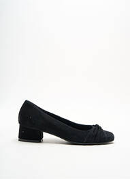 Balerine pătrat toc plat până la 3 cm negru REQINS femme