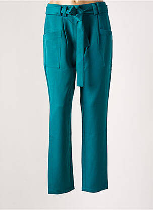 Pantalon drept albastru VILA femeie