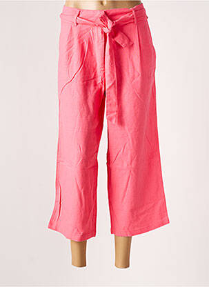 Pantalon trei sferturi roz ONLY femeie