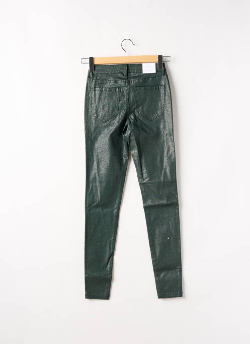 Pantalon slim verde VILA femeie