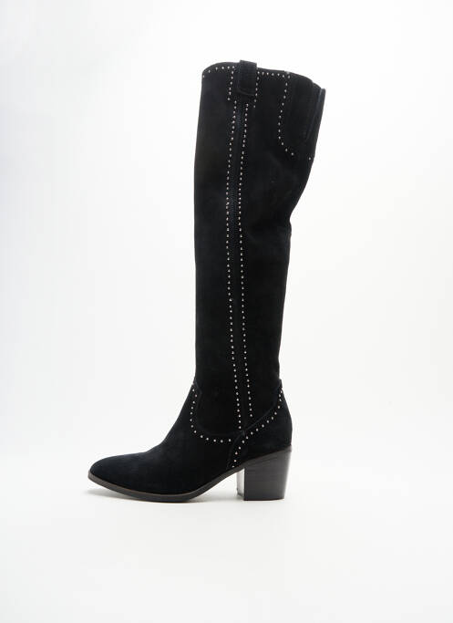 Cizme peste genunchi negru REQINS femeie