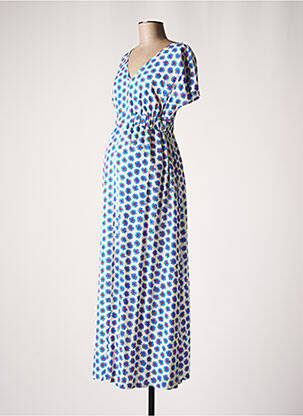 Rochie de maternitate albastru POMKIN femeie