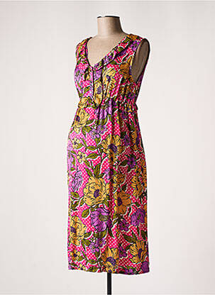 Rochie de maternitate roz POMKIN femeie