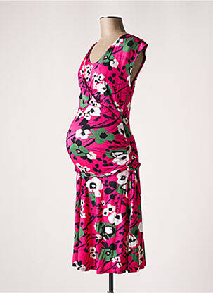 Rochie de maternitate elasticitate roz POMKIN femeie