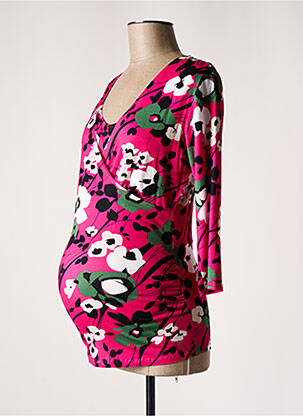 Tricou / Top maternitate roz POMKIN femeie