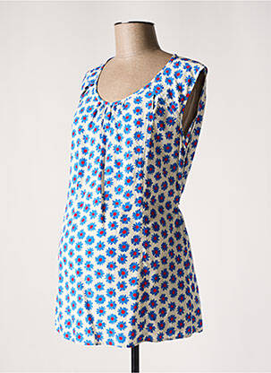 Tunică maternitate albastru POMKIN femeie