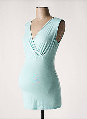 Tunică maternitate albastru BALLOON femeie