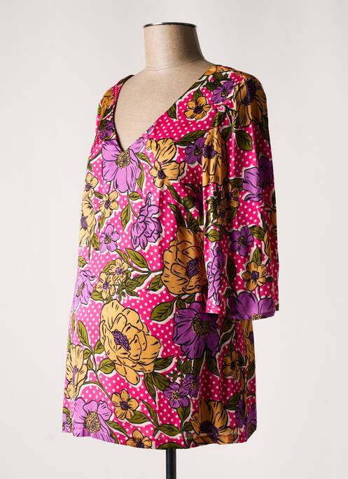 Tunică maternitate roz POMKIN femeie