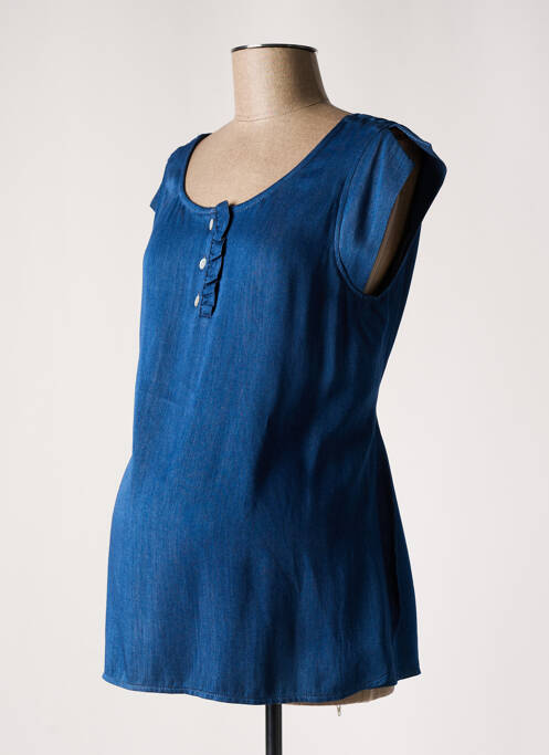 Tunică maternitate albastru BALLOON femeie