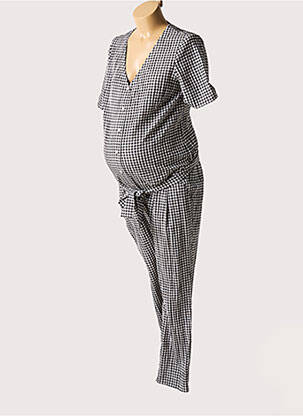 Combinezon maternitate negru BALLOON femeie