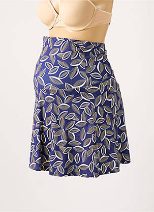 Fustă maternitate albastru POMKIN femeie