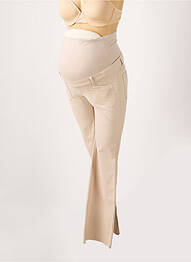 Pantalon maternitate buzunare bej BALLOON femme