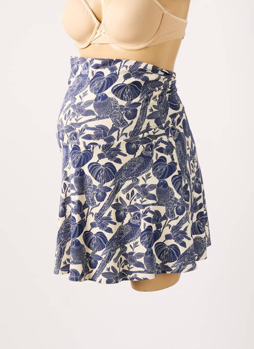 Fustă maternitate albastru POMKIN femeie