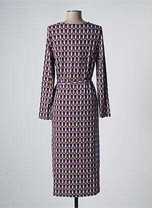 Rochie midi mâneci lungi mâneci lungi verde SURKANA femeie