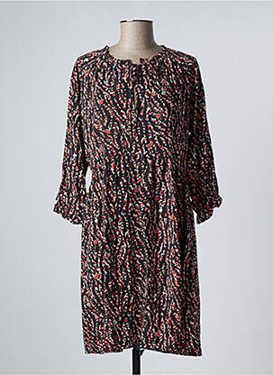 Rochie midi mâneci lungi mâneci lungi negru FRACOMINA femeie