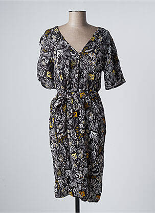 Rochie midi negru LOLA ESPELETA femeie