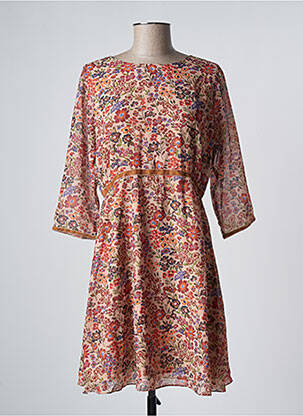 Rochie scurtă bej MOLLY BRACKEN femeie