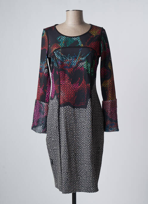 Rochie midi negru EROKE femeie