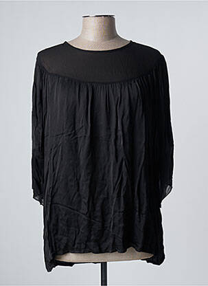 Tunică mâneci lungi negru FRACOMINA femeie