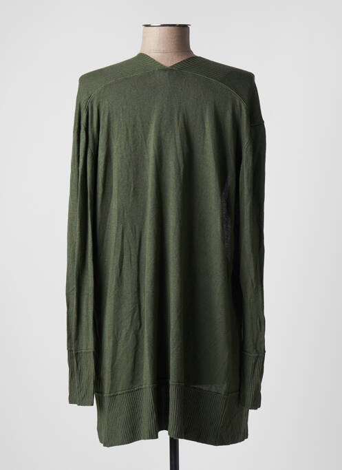 Vestă cu mâneci lungi verde NINATI femeie