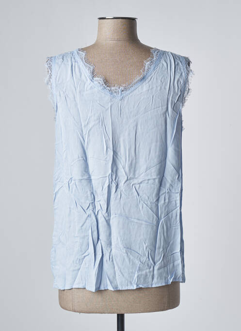 Top albastru CREAM femeie