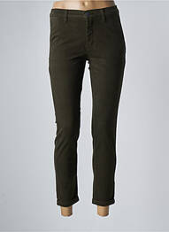 Pantalon 7/8 elasticitate mărime normală verde LCDN femeie